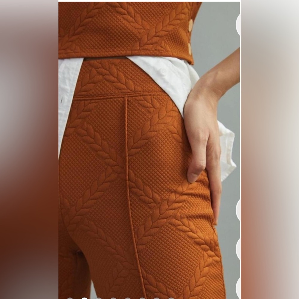 Maeve Sabine textured pants
